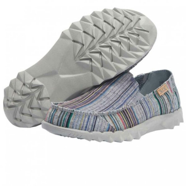 zanaga dude dude farty chambray stripes red