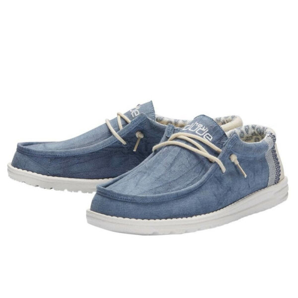 zanaga dude dude wally linen natural blue