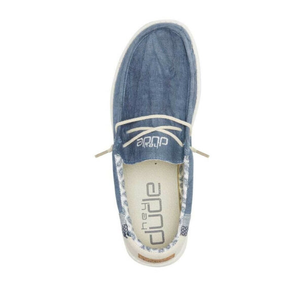 zanaga dude dude wally linen natural blue