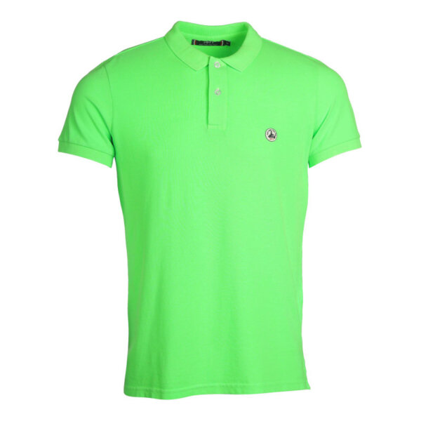zanaga jott polo t shirt homme vert fluo cherbourg polo basique