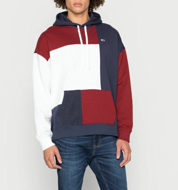 zanaga tommy jeans tommy jeans pull colorblock dm