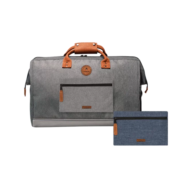 zanaga cabaia duff tm s fw duffle bag newyork grey gris melange chine pochettes bd x